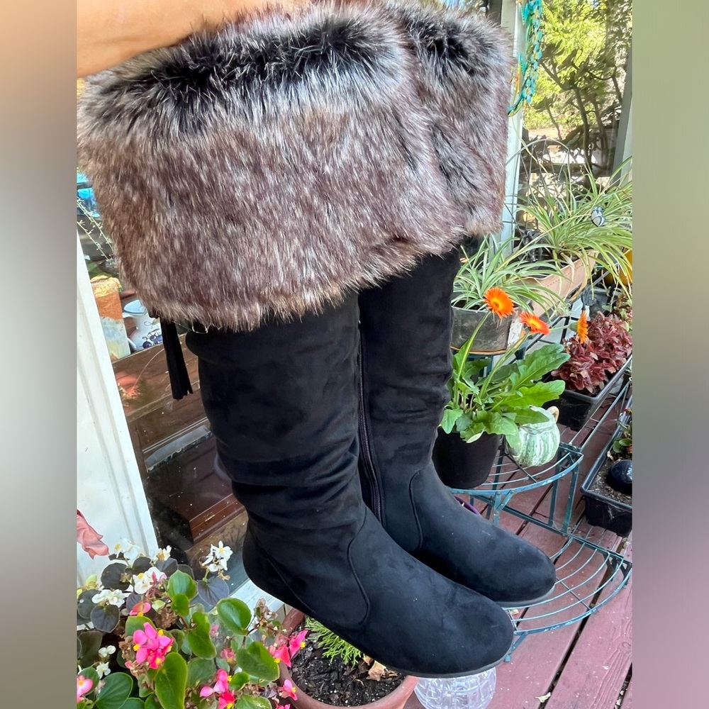 Knee high boots